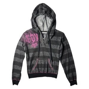 Fox Racing Striped Pullover Hoodie